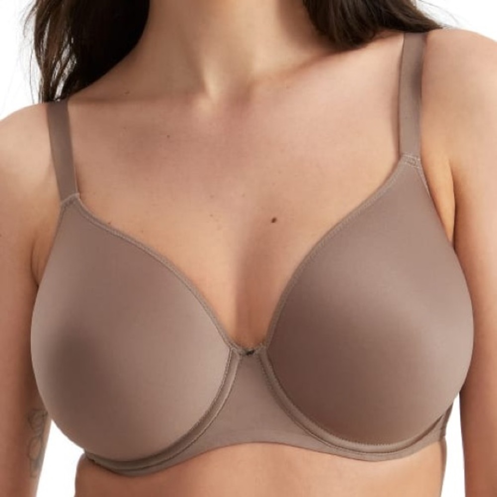 CHANTELLE 36DDDD Chic Side Smoothing T-shirt J hook back underwire Bra 18J6 NWT